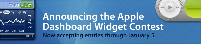 Dashboard Widget 콘테스트