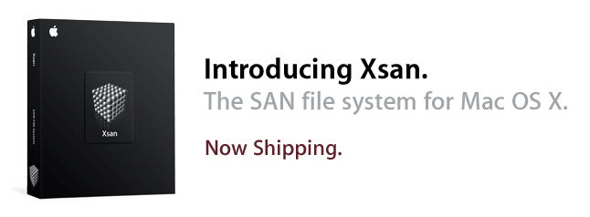 Xsan 발표