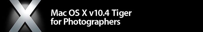 Pro 웹사이트의 Mac OS X v10.4 Tiger