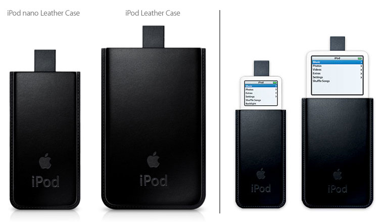 iPod 레더 케이스 발표