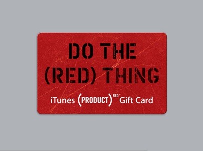 iTunes (PRODUCT) RED Card 발매