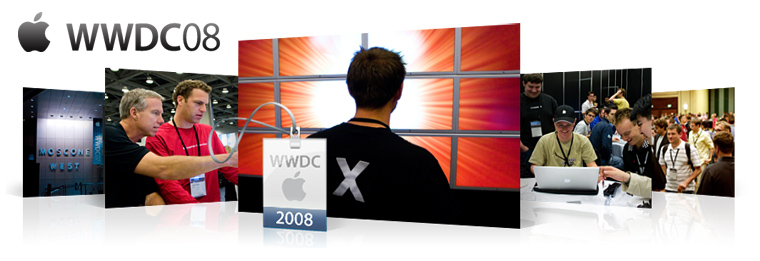 WWDC 2008, 6월9일~13일까지 개최