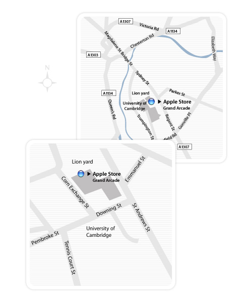 Apple 영국 Apple Store Grand Arcade 오픈