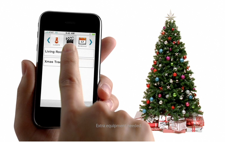 iPhone 3 GS 크리스마스 TV광고, 12 Apps of Xmas