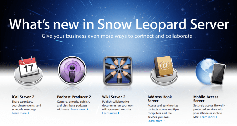 Mac OS X Server v10.6.5 Update v 1.1