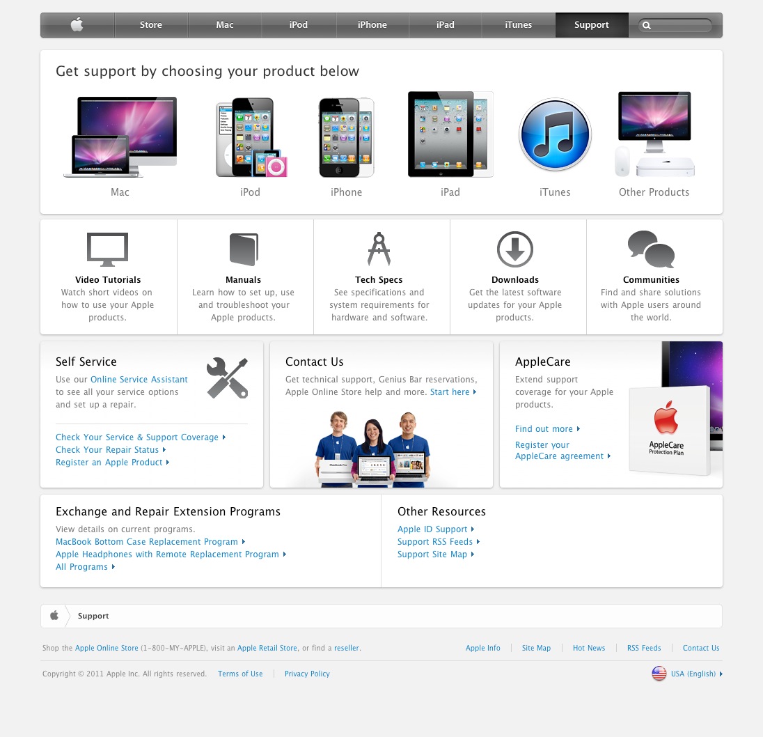 apple support