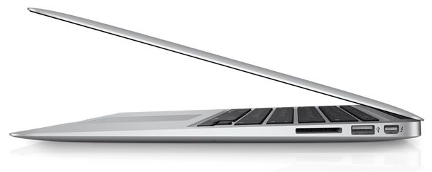 2011_macbook_air_right_profile_lid_half_closed 2011 macbook air right profile lid half closed