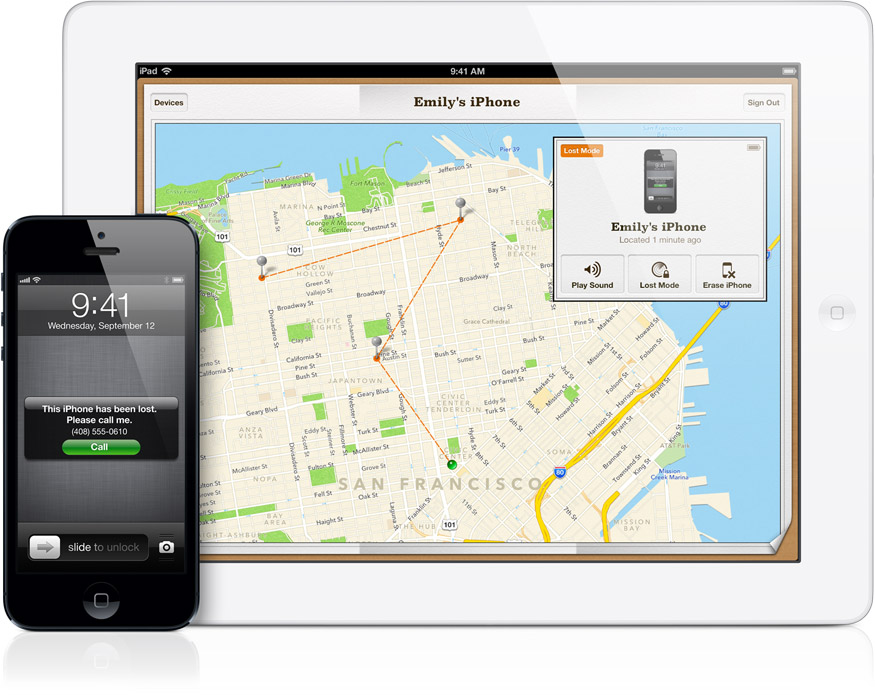iOS 용 iPhone 찾기 업데이트 제공. 장치의 현재 위치까지 경로 안내 기능 추가! 1 data_applenews_findmyiphone_hero