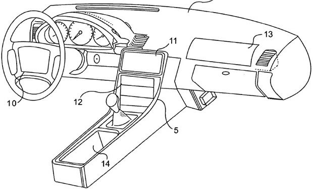 apple patent auto touchscreen