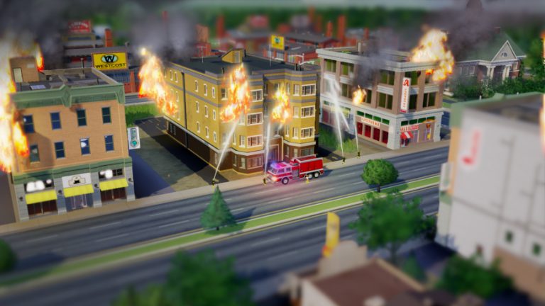data news simcity fire