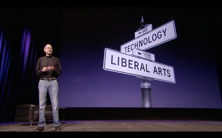steve jobs technology liberal arts