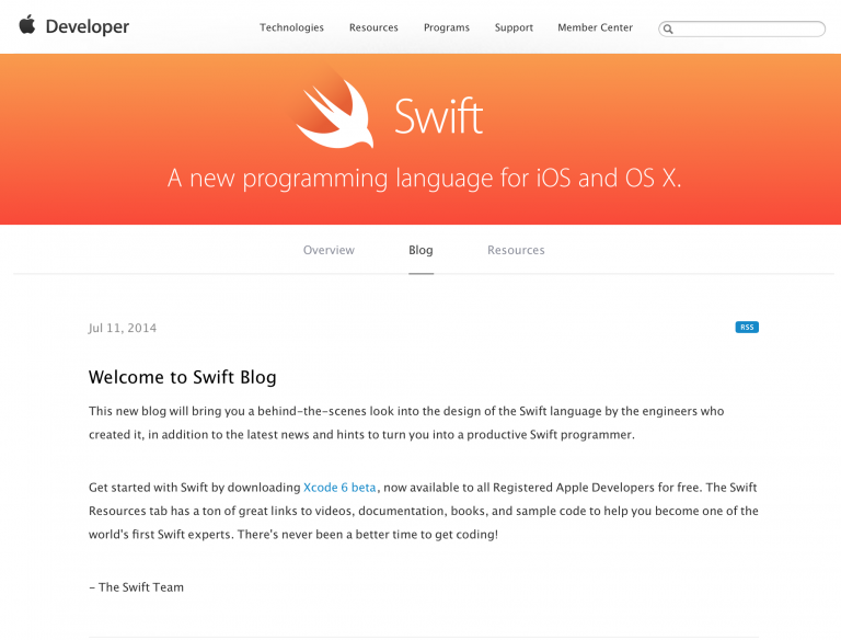 data applenews developer apple swift blog