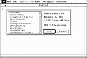 Mac Word 1.0