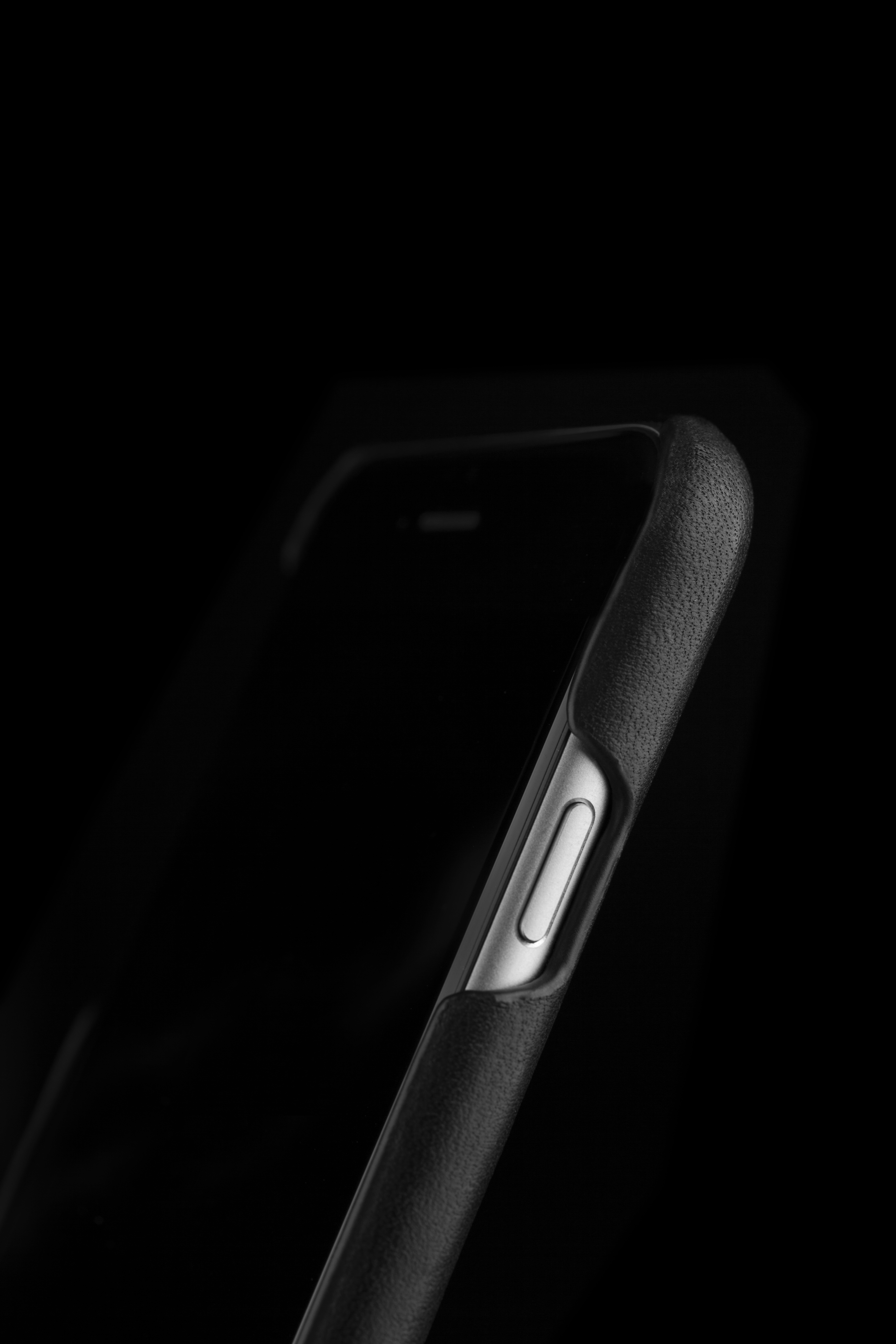 iPhone 6 가죽 케이스, MUJJO 5 Leather Wallet Case for iPhone 6-Black-Lifestyle-003