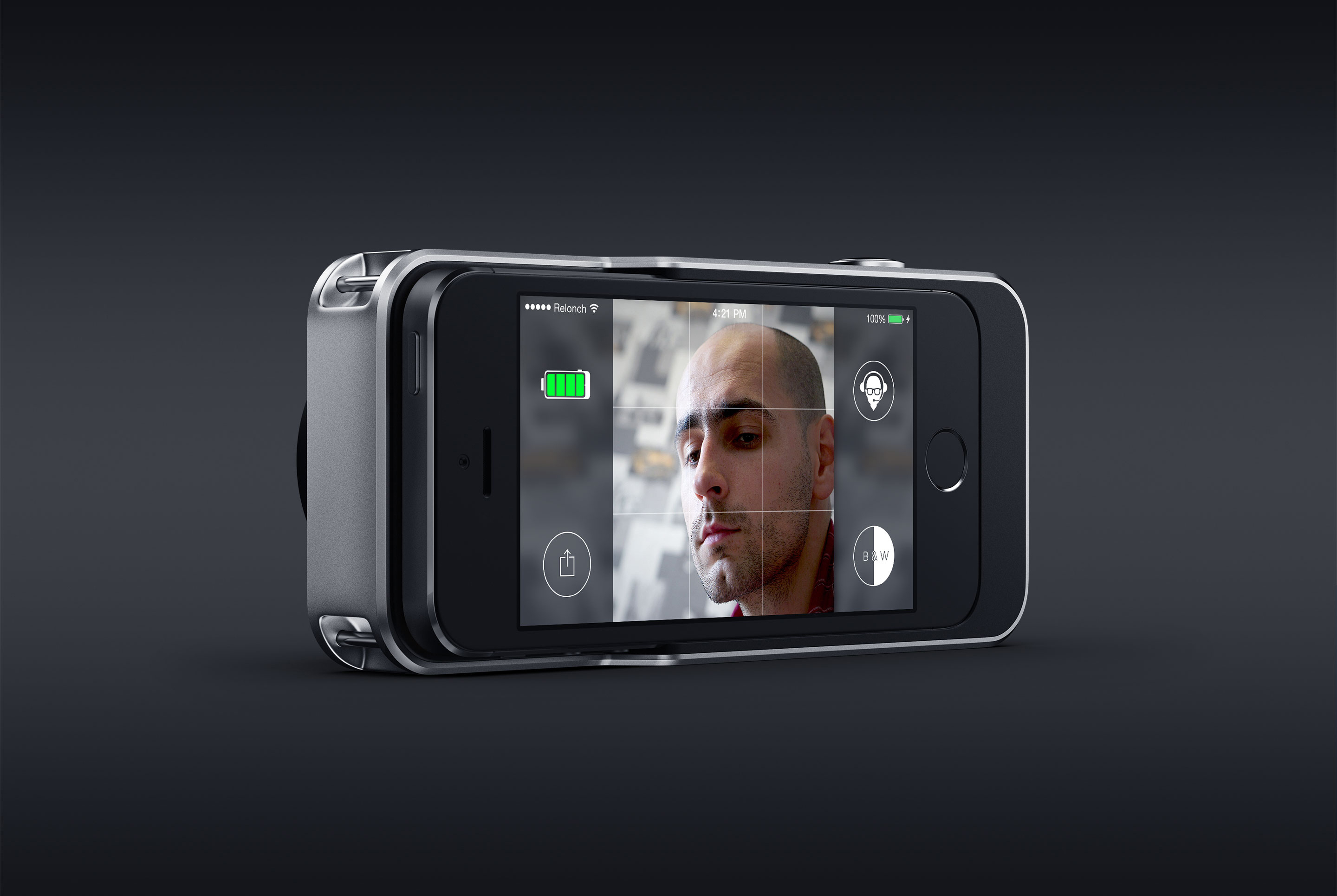 iPhone 부착형 DSLR급 카메라, 리론치 2 01_BackView