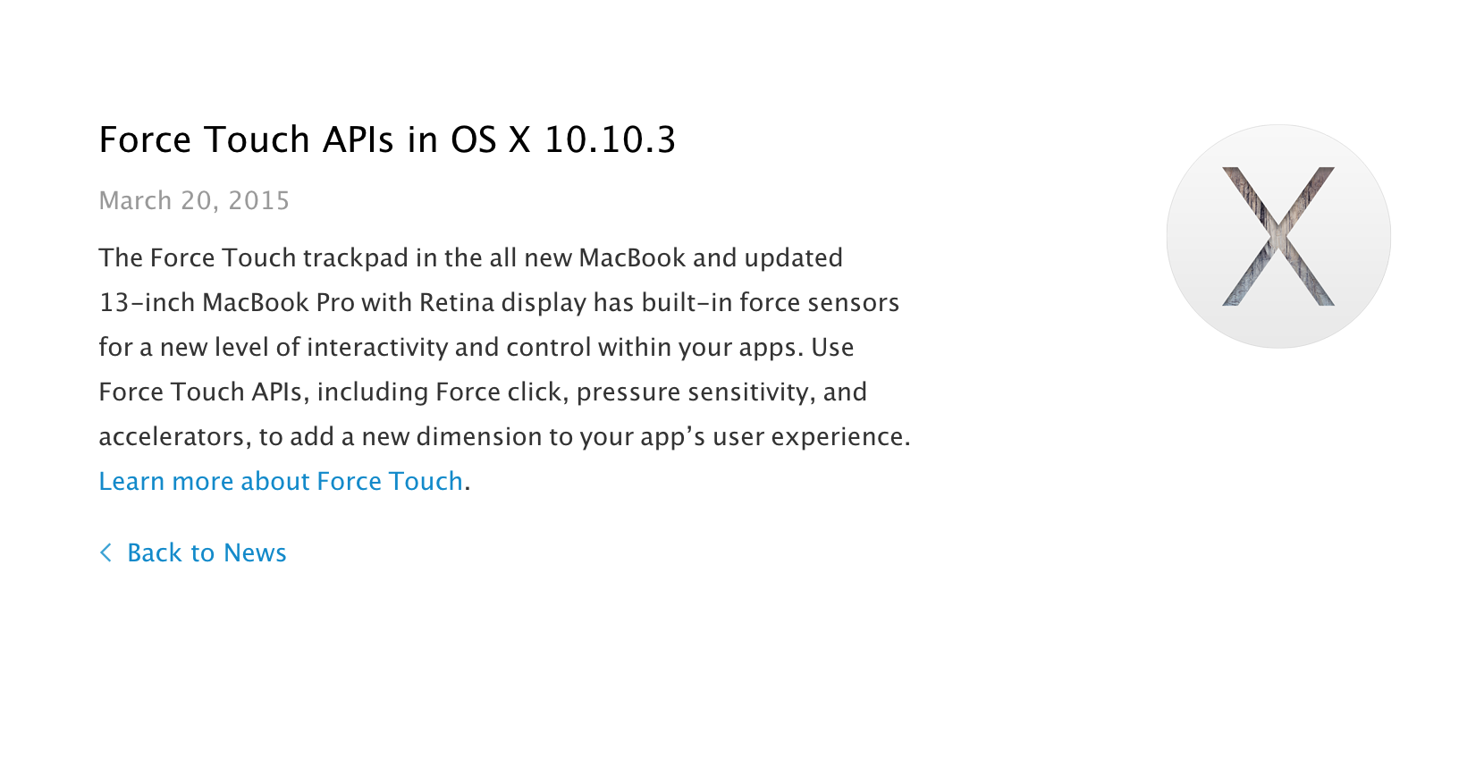 개발자들에게 Force Touch 트랙패드에 대한 Force Touch API 를 공개. 2 data_applenews_스크린샷_2015_03_23_오전_9.26.16