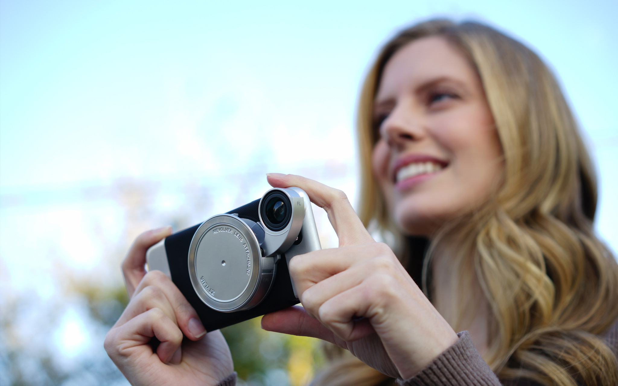 iPhone 6+ 랜즈교환식 카메라 케이스, ZTYLUS 2 ztylus_6plus_metal1