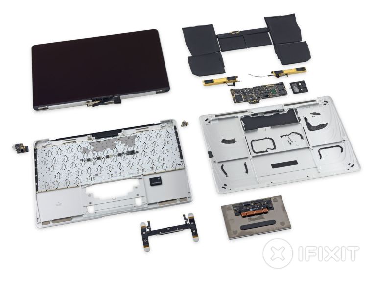 iFixit. 새로운 MacBook 분해기 올려.