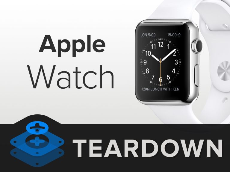 Apple Watch 분해사진, iFixit