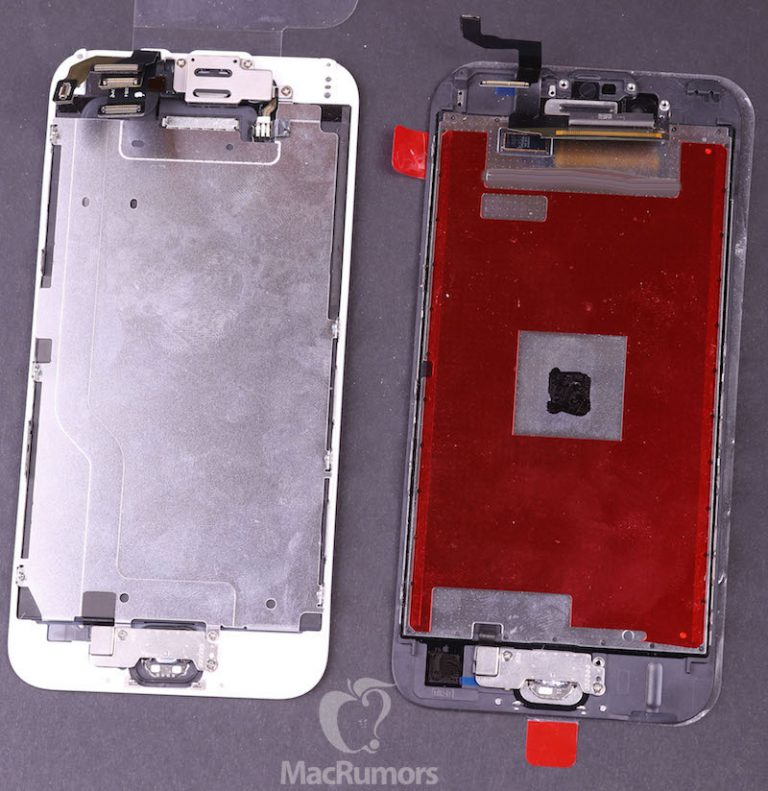 data news iphone 6 6s displays rear