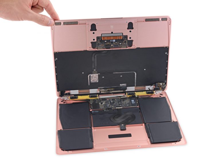 retina macbook 2016 teardown2