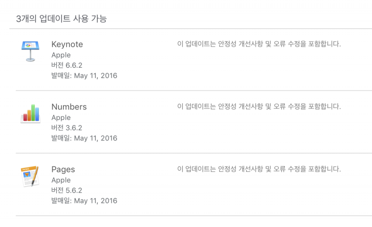 keynote numbers pages