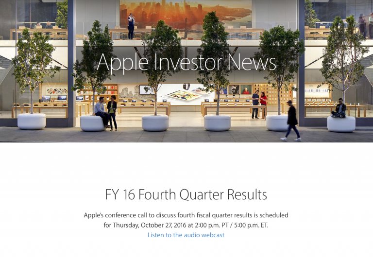 investor apple