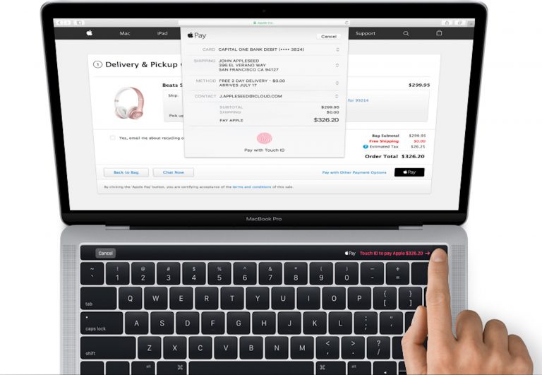 macbook pro magic toolbar