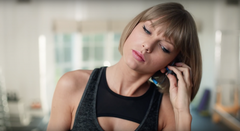 apple music taylor vs treadmill