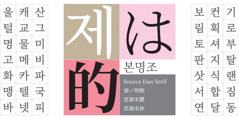 adobe source han serif img1