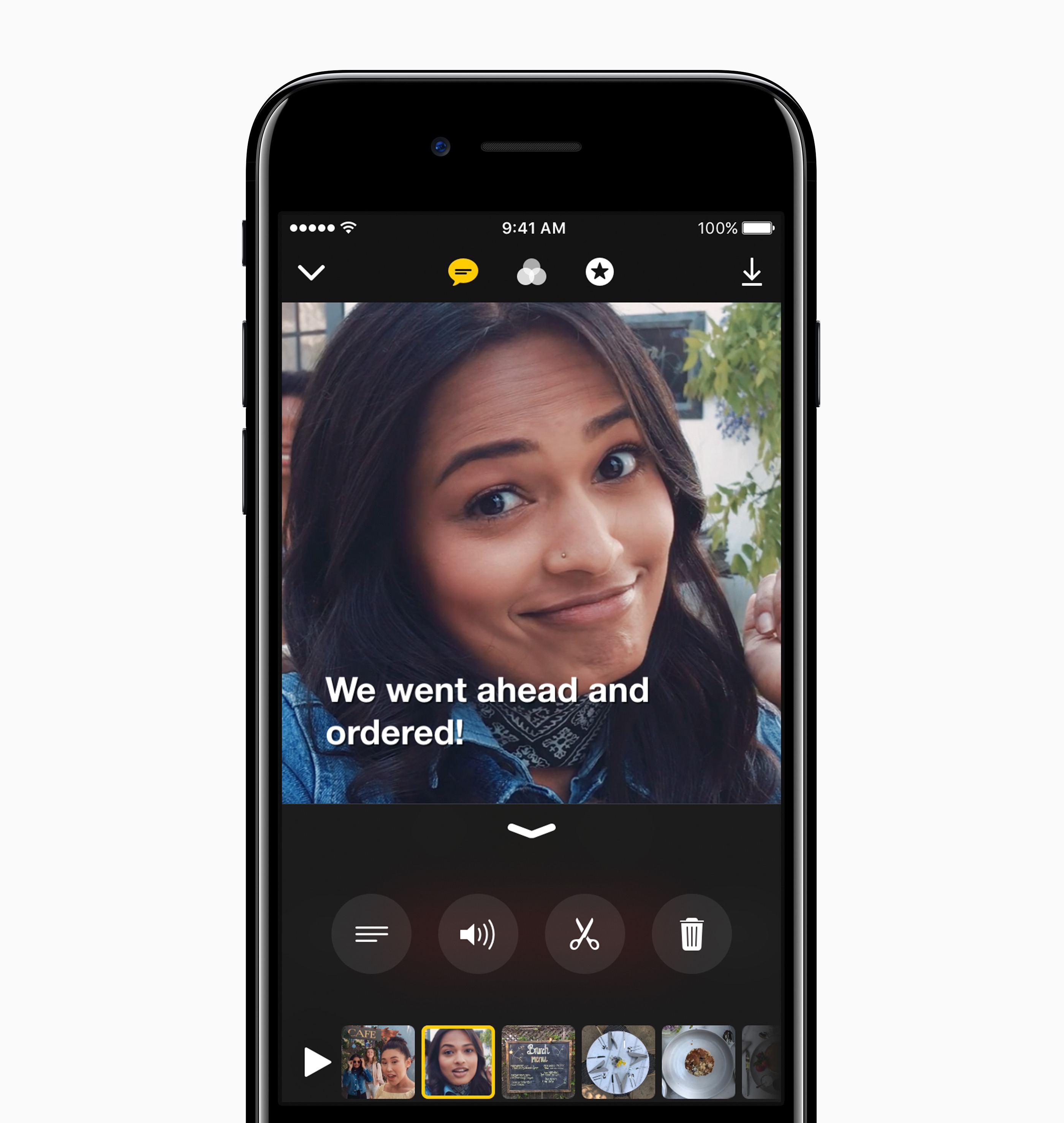 Clips에 Disney및 Pixar 캐릭터 등장, 새로운 그래픽 오버레이 추가 5 clips new features iphone 4