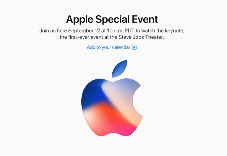 apple events september 2017