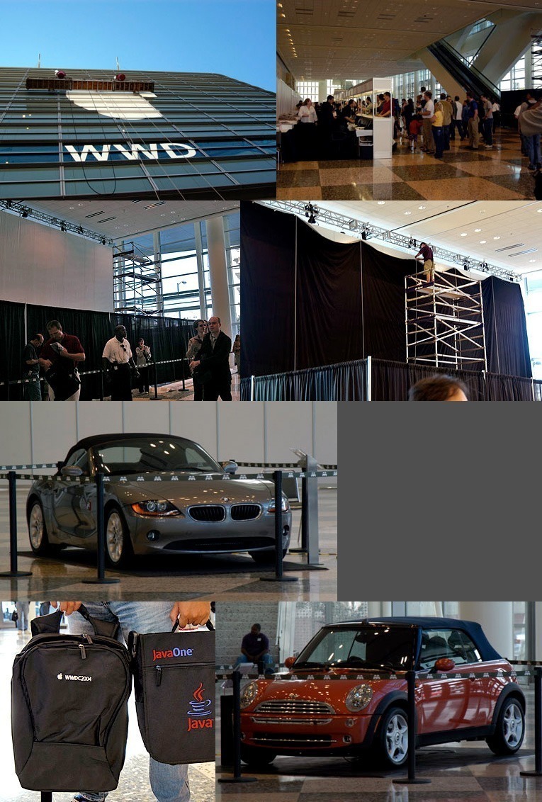 WWDC 2004 행사장