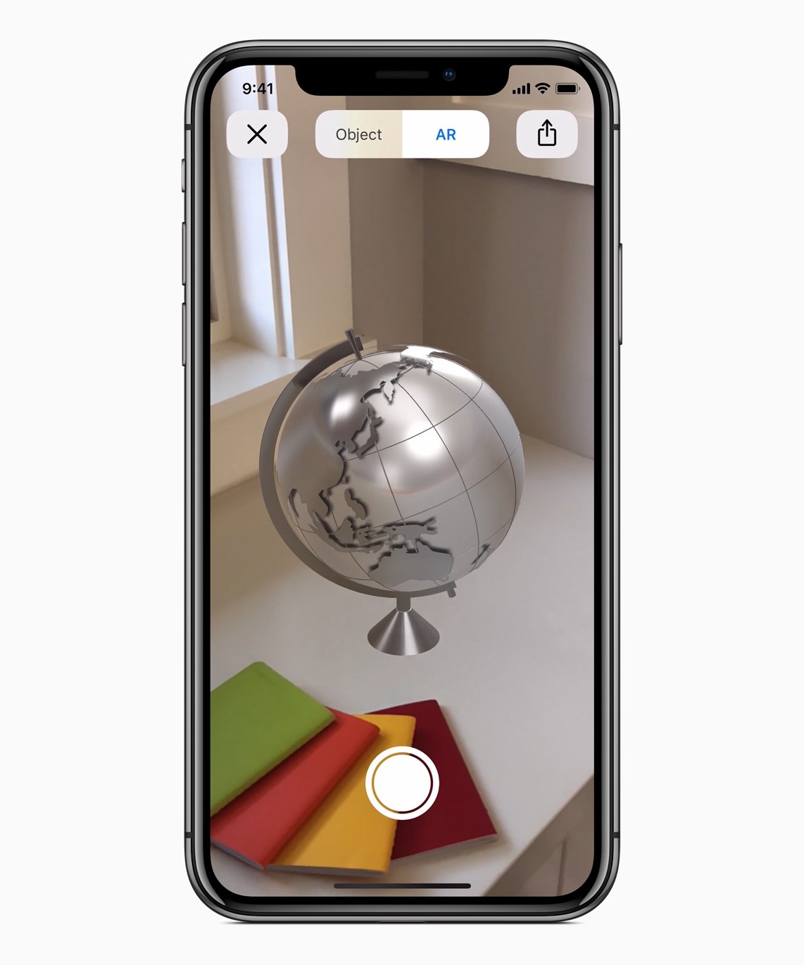 ARkit2 USDZ globe 06042018