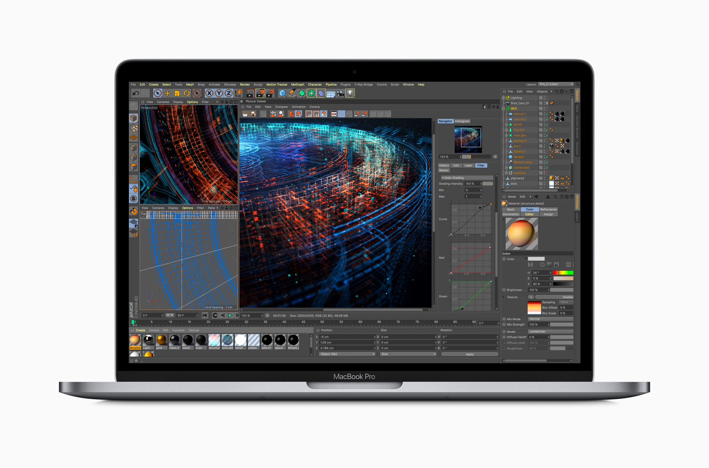 신형 MacBook Pro 발표 - 6코어 CPU, 32GB 메모리 탑재 3 Apple MacBook Pro Update data manipulation simulations 07122018