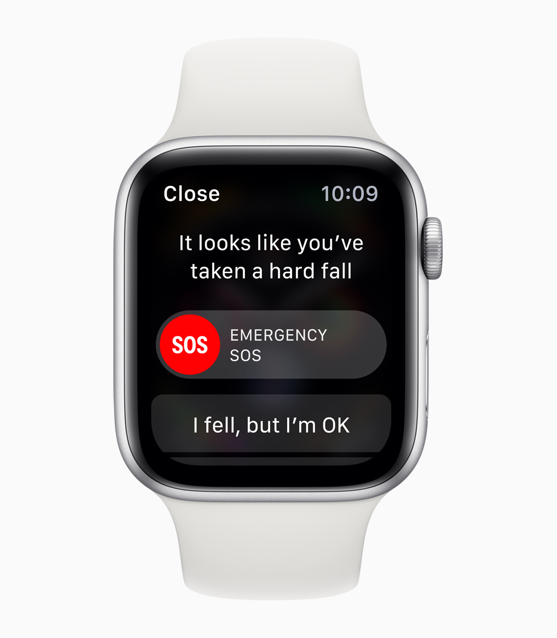 apple watch series4 sos emergency
