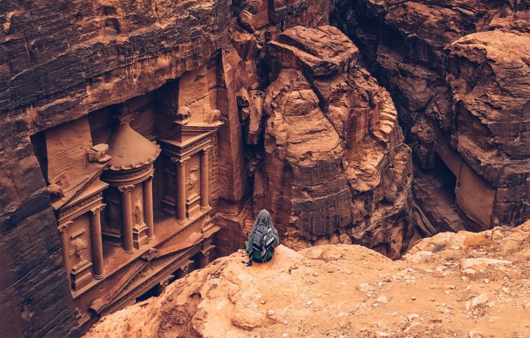 Shot on iPhone Challenge Announcement Woman in front of Petra big.jpg.large 2x s
