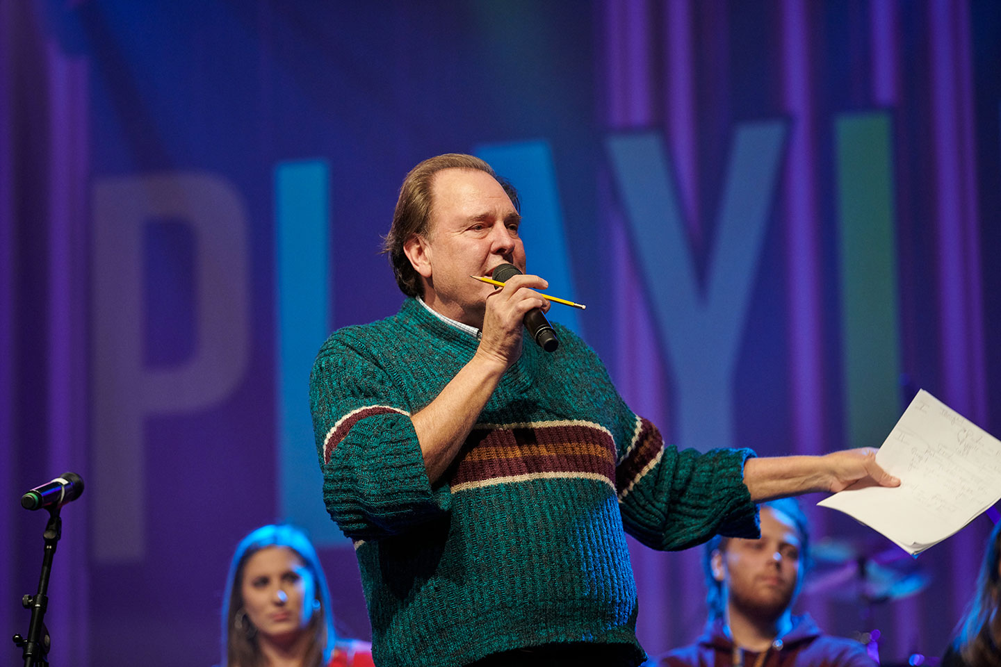 Apple Distingished Educators teacher on stage 02252019