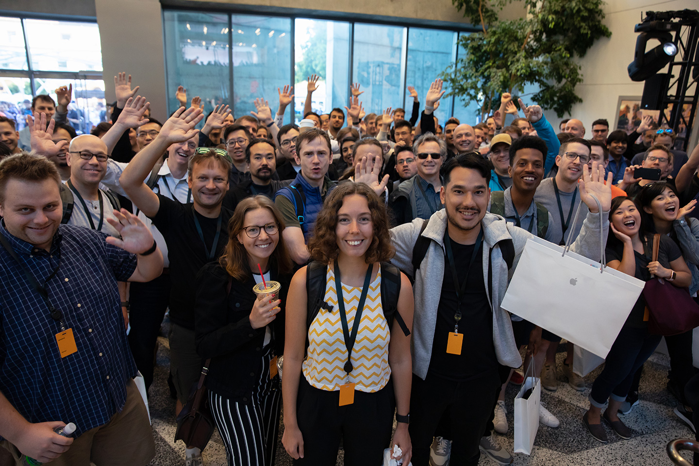 Apple WWDC 2019 announcement crowd 03142019