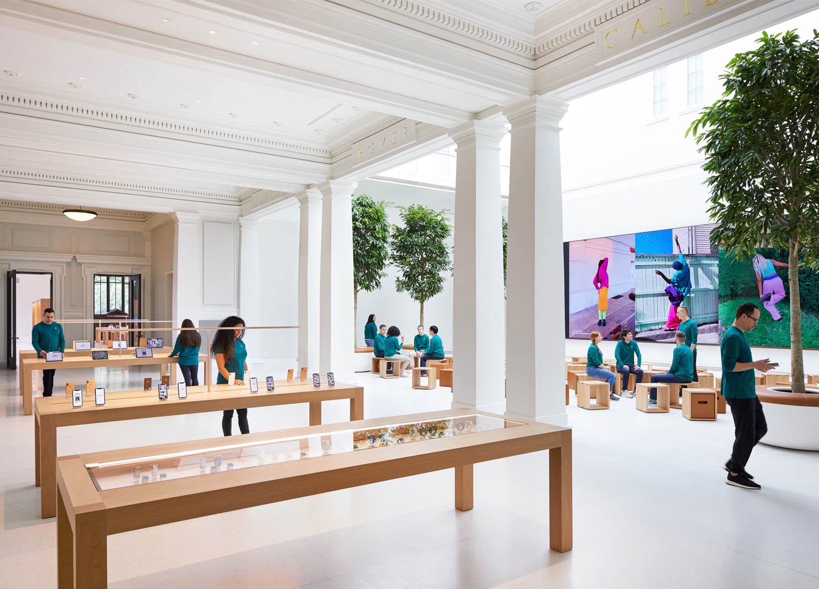 Apple 직영점 Apple Carnegie Library 오픈 8 Apple carnegie library new circulation desk the forum 05092019