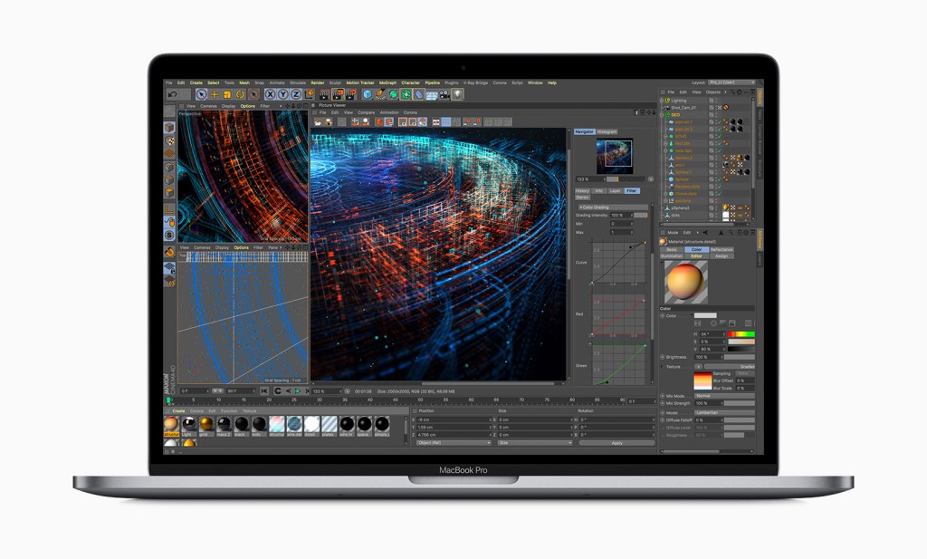8코어 프로세서 탑재 New MacBook Pro 발표 4 apple macbookpro 8 core 3d graphics 05212019