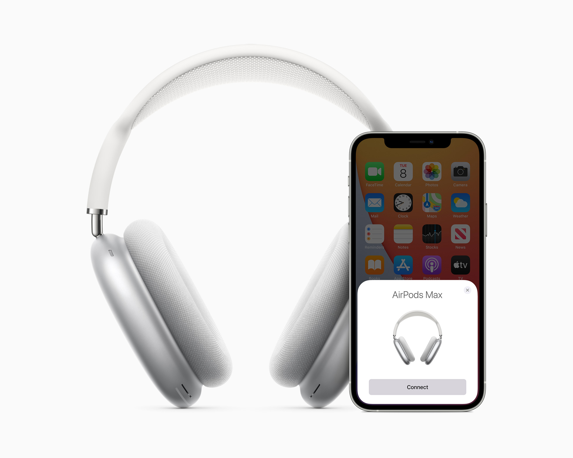 Apple, 오버이어 디자인 AirPods Max 무선 헤드폰 발표