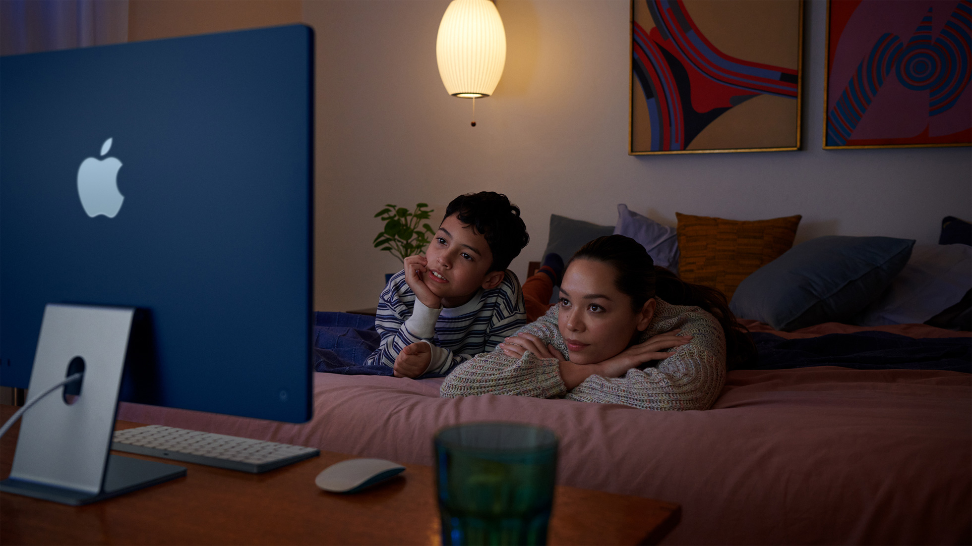 [Apple Event] Apple M1 칩 4.5K Retina 디스플레이 새로운 디자인 iMac 24형 발표