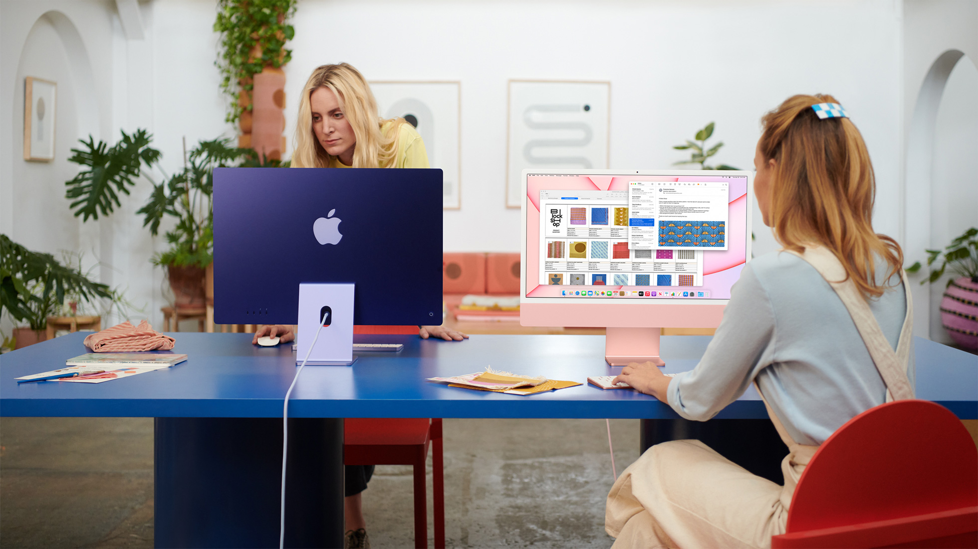 [Apple Event] Apple M1 칩 4.5K Retina 디스플레이 새로운 디자인 iMac 24형 발표