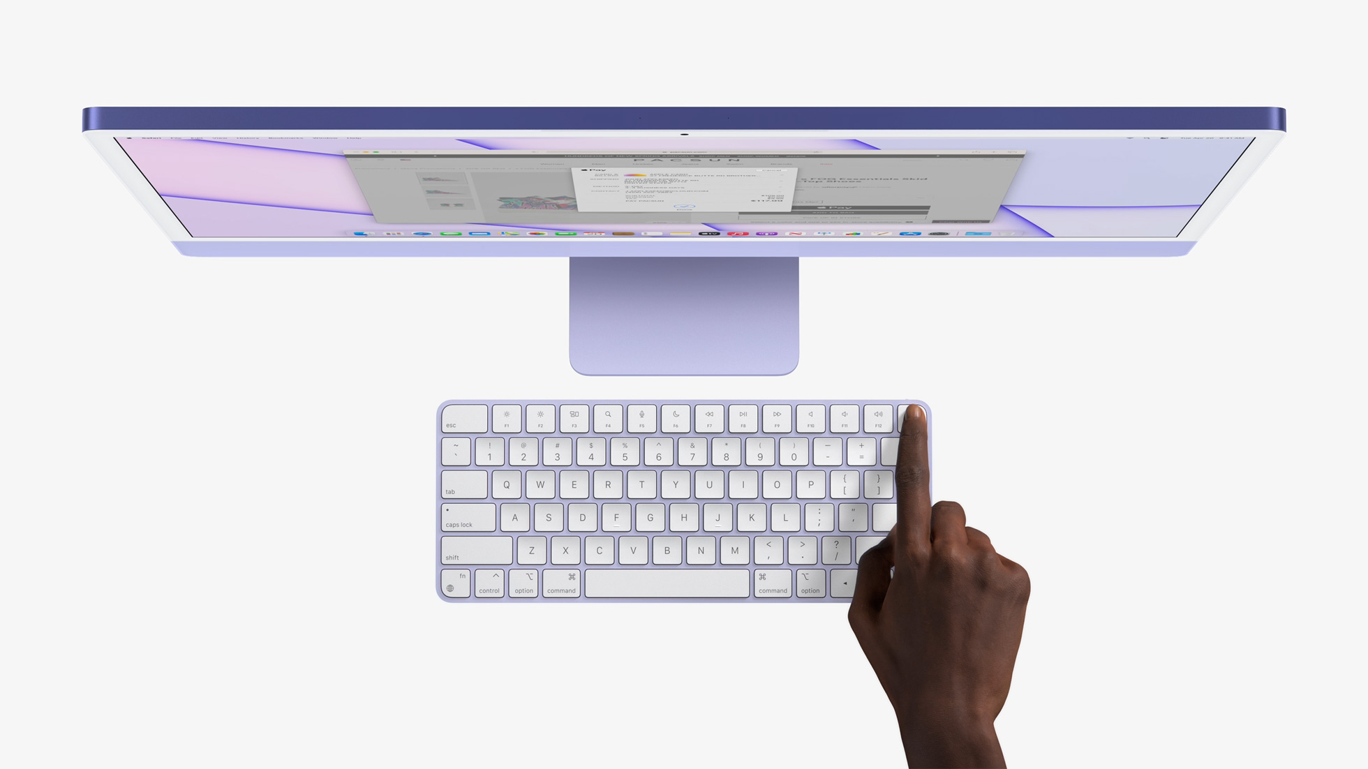 [Apple Event] Apple M1 칩 4.5K Retina 디스플레이 새로운 디자인 iMac 24형 발표