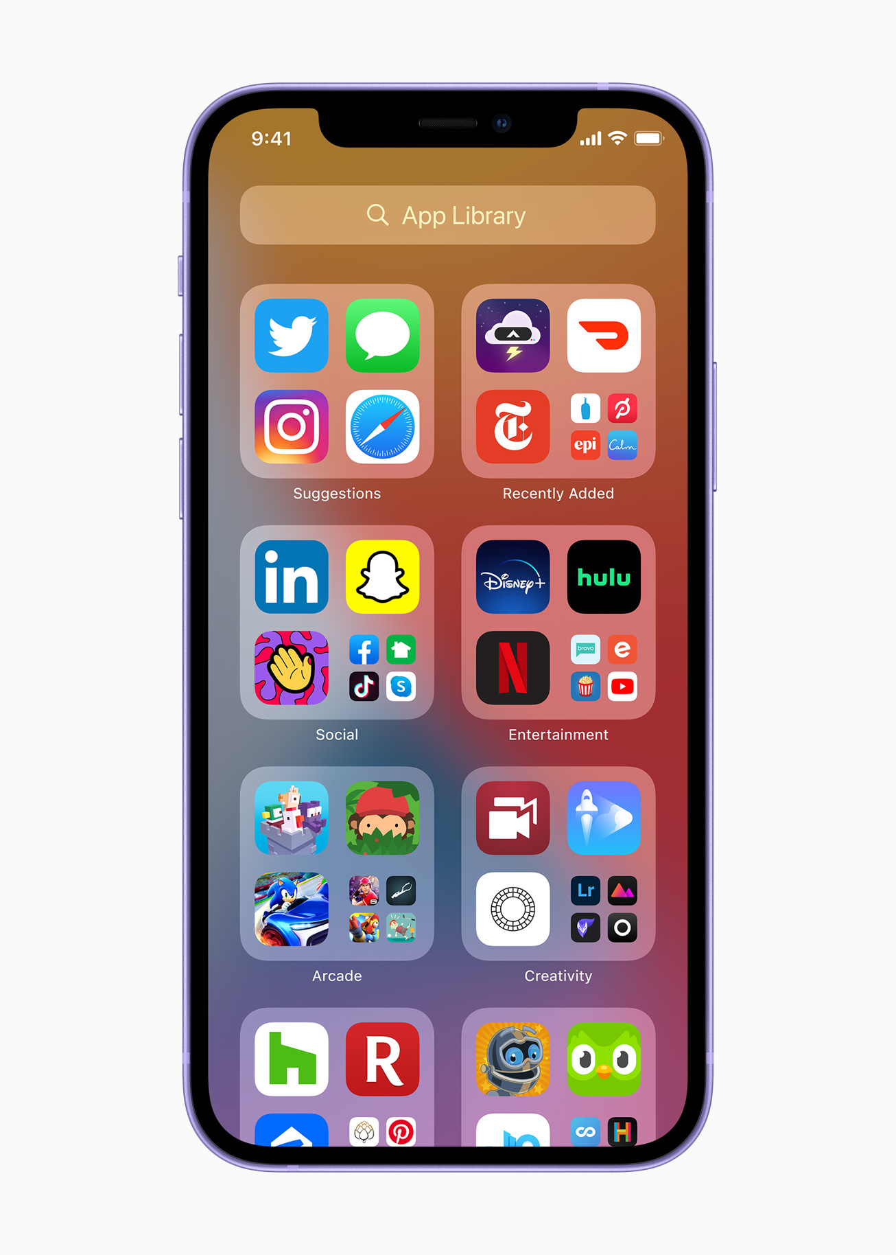[Apple Event] Apple 새롭고 매혹적인 퍼플 색상의 iPhone 12와 iPhone 12 mini 공개