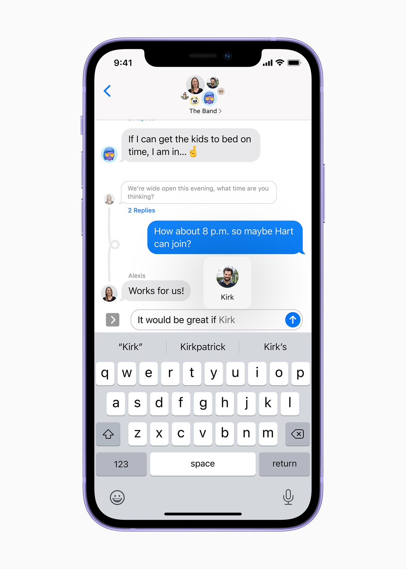 [Apple Event] Apple 새롭고 매혹적인 퍼플 색상의 iPhone 12와 iPhone 12 mini 공개