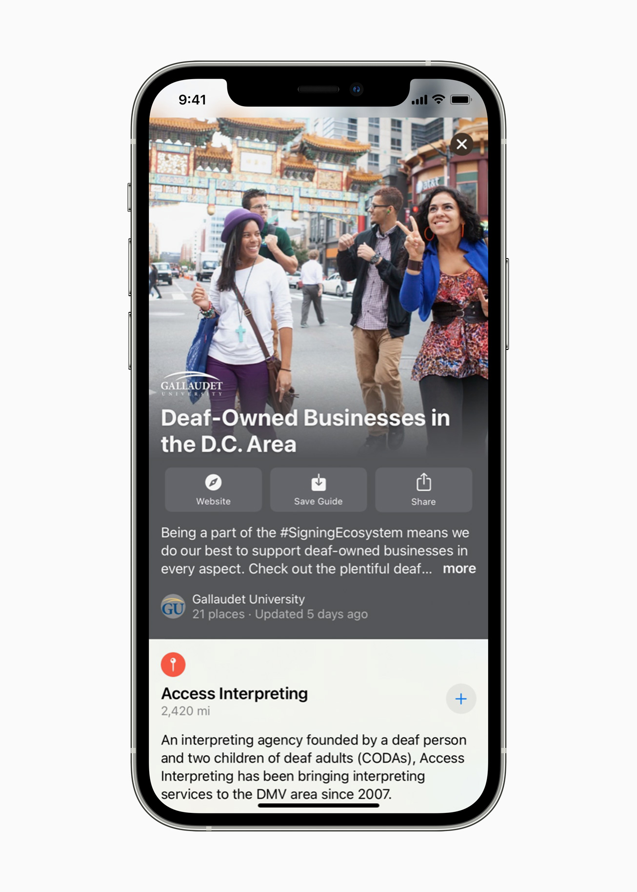 Apple, 수화통역 SignTime 공개와 장애인을 위한 기능 강화