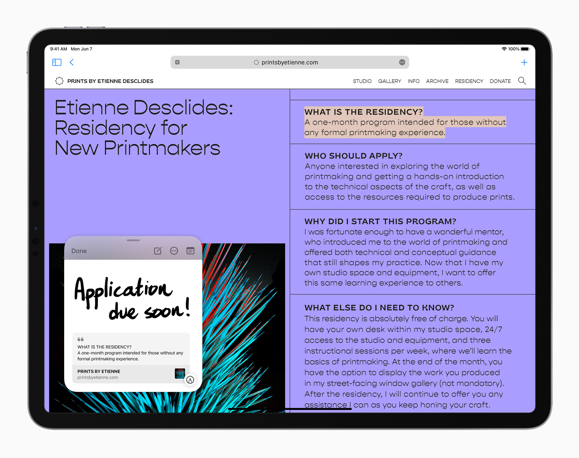 [WWDC21] Apple, iPadOS 15과 함께 iPad를 위한 새로운 생산성 기능들을 공개하다.