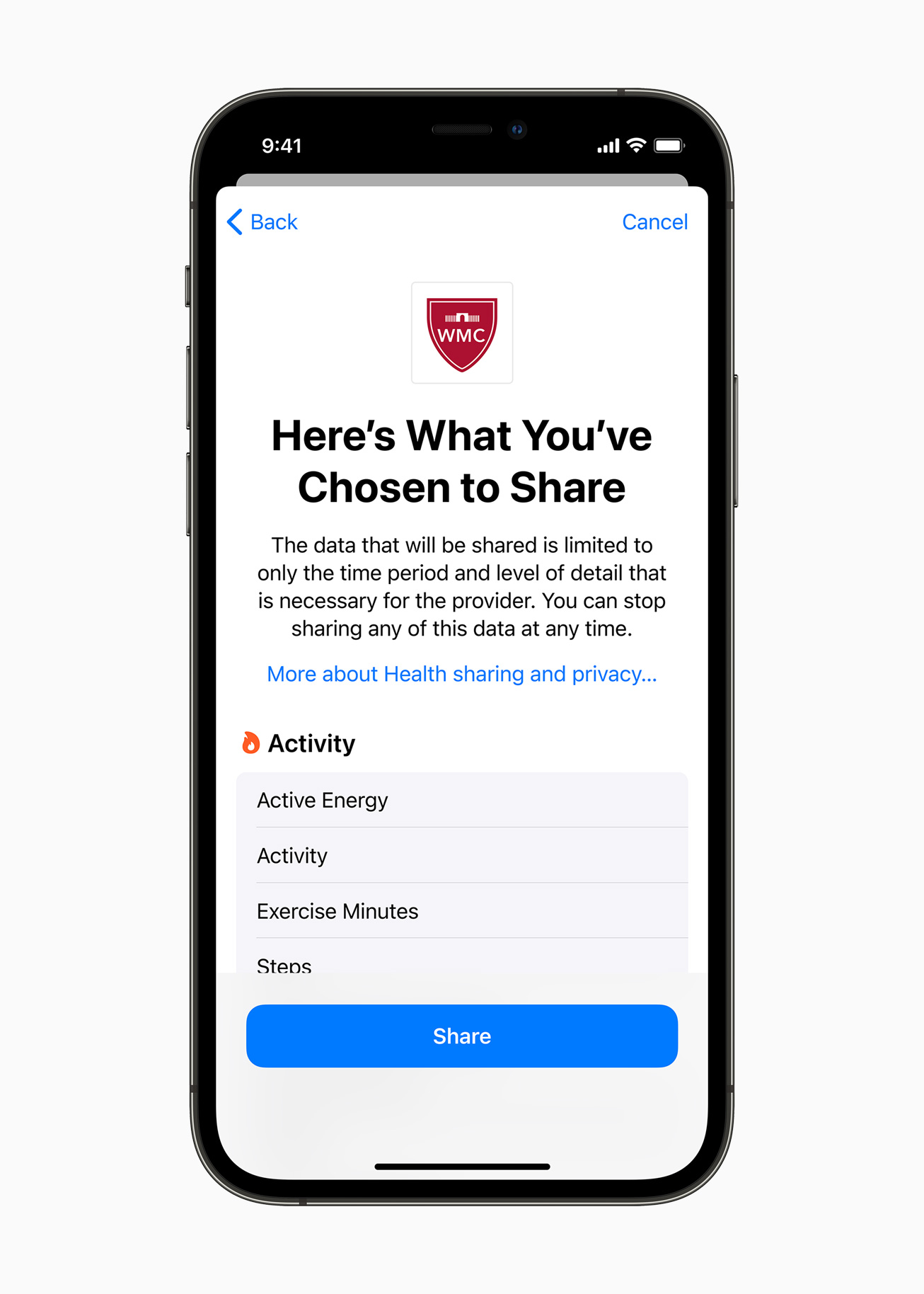 [WWDC21] Apple, 보안 공유 기능과 새로운 인사이트를 선보이며 개인 건강을 진일보시키다.